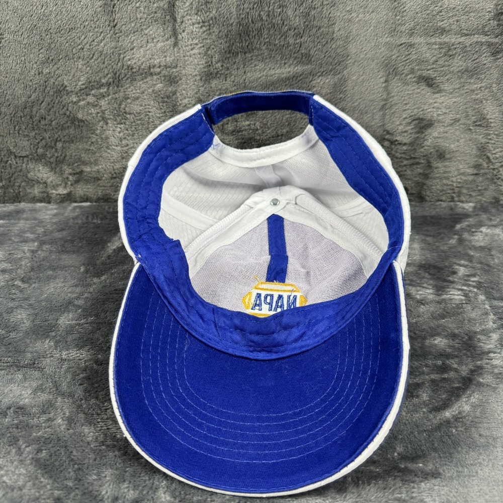 Napa Racing Cap Hat Mens Chase Elliott 9 NASCAR Blue White Adjustable Strapback - Picture 5 of 5